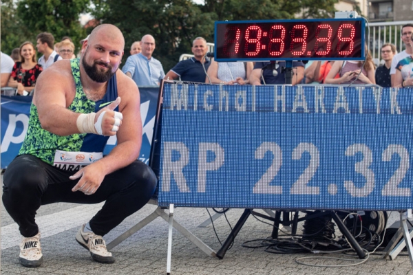 Rekordzista Polski Michał Haratyk